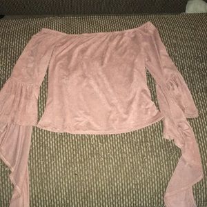 Over the shoulder top